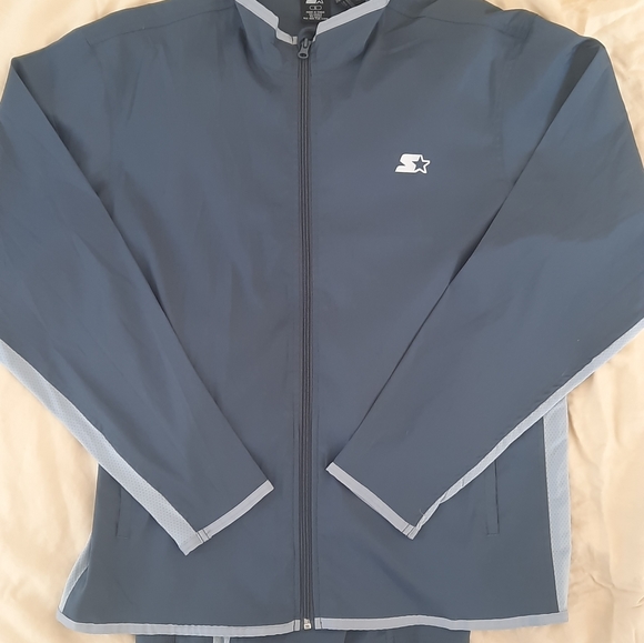 Men's Starter Track suit Dri-Star. Windbreaker Jacket & Pants. SMALL - Picture 9 of 11